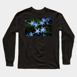 Scilla Flowers In The Morning Long Sleeve T-Shirt